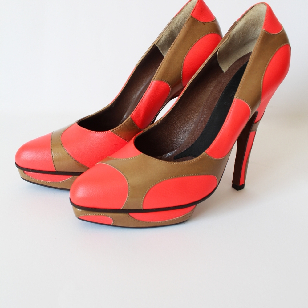 Marni Polka Dot Heels